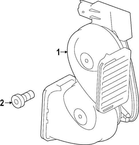 Horn for 2022 Land Rover Range Rover #0