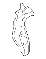 51130AN06A9P - Body: Plate for Subaru: Legacy Image