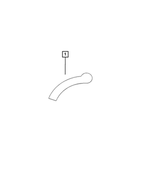 68229418AA - Labels: Space Saver Spare Warning Label, Export for Mopar Image