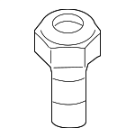32106765080 - Steering: Outer Tie Rod Bolt for BMW: 1 Series M, 128i, 135i, 135is, 228 xDrive Gran Coupe, 228i, 228i Gran Coupe, 228i xDrive, 228i xDrive Gran Coupe, 230i, 230i xDrive, 320i, 320i xDrive, 325i, 325xi, 328d, 328d xDrive, 328i, 328i GT xDrive, 328i xDrive, 328xi, 330e, 330e xDrive, 330i, 330i GT xDrive, 330i xDrive, 330xi, 335d, 335i, 335i GT xDrive, 335i xDrive, 335is, 335xi, 340i, 340i GT xDrive, 340i xDrive, 428i, 428i Gran Coupe, 428i xDrive, 428i xDrive Gran Coupe, 430i, 430i Gran Coupe, 430i xDrive, 430i xDrive Gran Coupe, 435i, 435i Gran Coupe, 435i xDrive, 435i xDrive Gran Coupe, 440i, 440i Gran Coupe, 440i xDrive, 440i xDrive Gran Coupe, 530i, 530i xDrive, 540i xDrive, 550e xDrive, 840i, 840i Gran Coupe, 840i xDrive, 840i xDrive Gran Coupe, ActiveHybrid 3, i4, i5, iX, M2, M235i, M235i xDrive, M235i xDrive Gran Coupe, M240i, M240i xDrive, M3, M340i, M340i xDrive, M4, M440i, M440i xDrive, M5, M8, M8 Gran Coupe, M850i xDrive, M850i xDrive Gran Coupe, X3, X4, X5, X6, X7, XM, Z4 Image