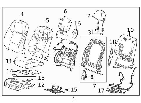 Heated Seats for 2018 Cadillac CTS #1
