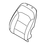 88460F3000YJB - Body: Seat Back Cover for Hyundai Image