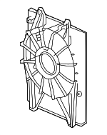 3861561AA01 - HVAC: Fan Shroud for Acura Image
