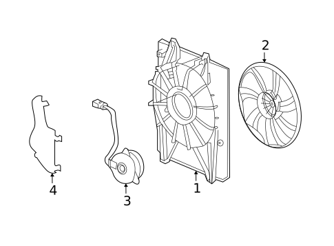 Condenser Fan for 2023 Acura MDX #0