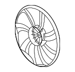 386115J6A01 - HVAC: Fan Blade for Acura Image