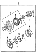 1812297420 - : Rear Bearing for Isuzu Image