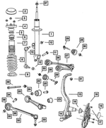 4782731AE - : Suspension Shock Absorber for Mopar Image