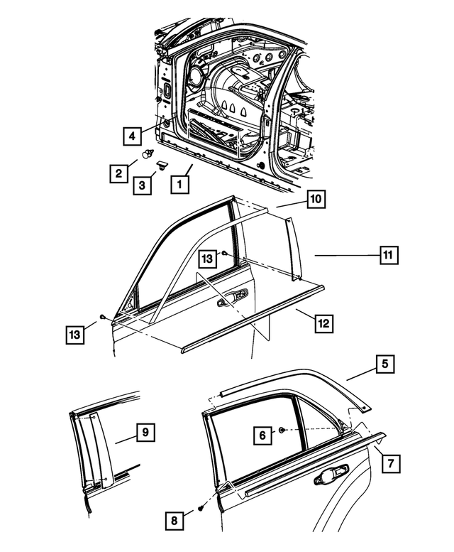 6509579AA - Exterior Ornamentation: Screw for Mopar Image