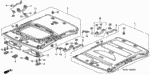 90137S30003 - Interior/Bumper: SCREW, ET (6X18) for Honda Image
