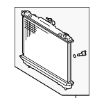 164000V120 - : 2012-2018 Toyota Radiator Assembly for Toyota Image