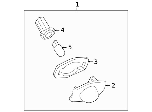 License Lamps for 2009 Toyota Corolla #0