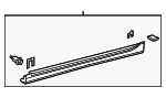 7585075021A0 - : Rocker Molding for Lexus Image