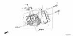 164005A2A02 - Engine: THROTTLE BODY, ELECTRONIC CONTROL (GMF4A) for Honda Image