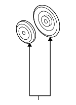 94810211902 - Cooling System: Idler Pulley for Porsche: Cayenne Image