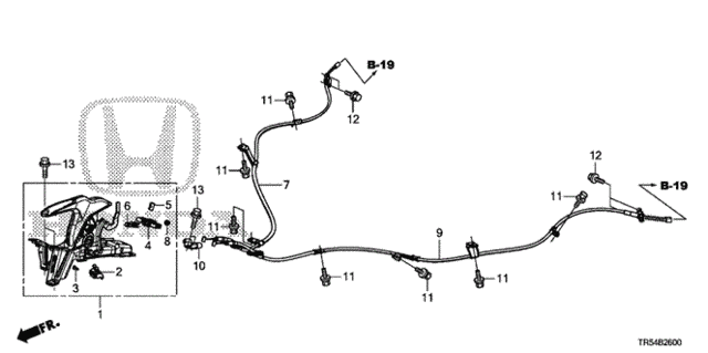 Parking Brake for 2012 Honda Civic #0