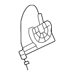 25848019 - Body: Actuator for Chevrolet: Traverse | Saturn: Outlook Image