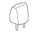 15901671 - Body: Headrest for Buick: Enclave | Chevrolet: Traverse | GMC: Acadia | Saturn: Outlook Image