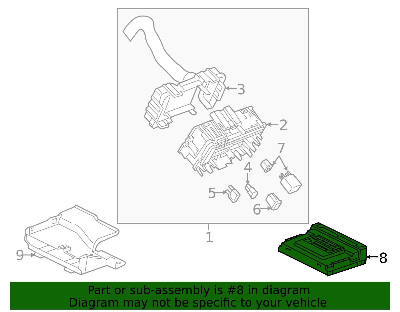 2019 Buick LaCrosse F (S)Module 13534189 | Capital Chevy Parts