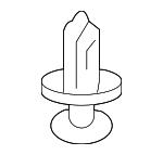 9046709227 - Body: Rear Shield Clip for Scion: iM, iQ, tC, xB | Toyota: 4Runner, Corolla iM, Mirai, RAV4 Image