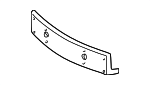 51118400068 - Body: License Bracket for BMW: Z3 Image