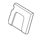 893602C110EBT - : 2003 2004 Hyundai Tiburon - Seat Back Cover for Hyundai: Tiburon Image