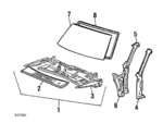 5570010081 - Body: Top Panel for Toyota: Starlet Image
