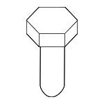 91547TZ5A02 - Body: Sight Shield Striker for Acura Image