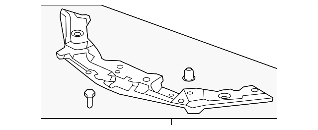 #ÖHananail パーツ一覧 Honda OEM 2014 Accord Splash Shields-lower Shield 74110T3VA00 for