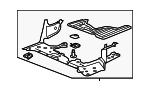 74110TZ3A00 - Body: Lower Shield for Acura Image