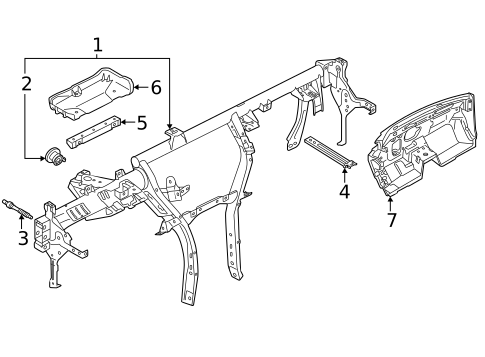 Instrument Panel for 2023 Audi A3 Quattro #2