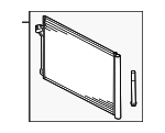 64509239992 - HVAC: Condenser for BMW Image