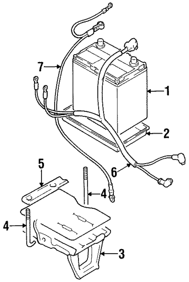 30016831 - Body: Battery Tray Mount Bolt for GM Image