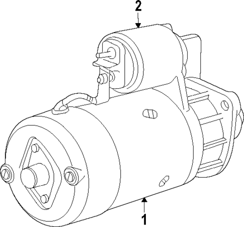 Starter for 2014 BMW 328i #1