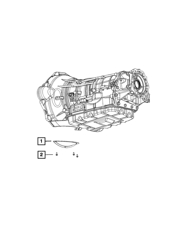 « 154596 – 68RFE; 6-Speed; Automatic Transmission : Tête Collerette Hexagonale, Taraud Vis pour Mopar Image »