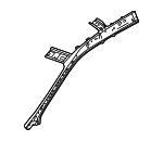 G62316RRAB - Body: Inner Windshield Pillar for Nissan Image