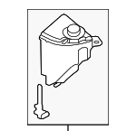 17137601948 - Cooling System: Reservoir Tank for BMW Image