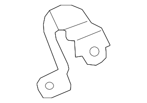 17137606025 - : Bracket for BMW: 550i, 550i GT, 550i GT xDrive, 550i xDrive, 650i, 650i Gran Coupe, 650i xDrive, 650i xDrive Gran Coupe, 750i, 750i xDrive, 750Li, 750Li xDrive, X5, X6 Image