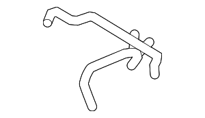 17127576363 - Cooling System: By-Pass Hose for BMW: 550i, 550i GT, 550i GT xDrive, 550i xDrive, 650i, 650i Gran Coupe, 650i xDrive, 650i xDrive Gran Coupe, 750i, 750i xDrive, 750Li, 750Li xDrive, X5, X6 Image