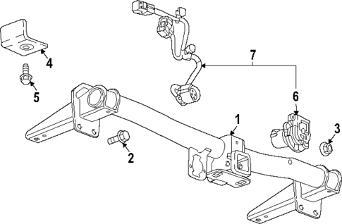 Trailer Hitch Components for 2025 Buick Enclave #0