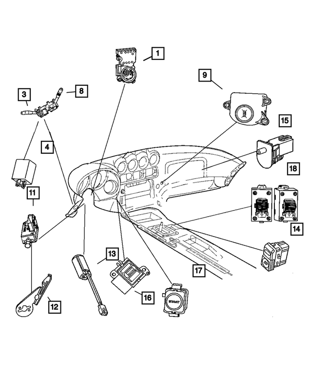 56042387 - Electrical: Switch for Mopar Image