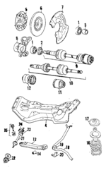 721342110 - : Strut Bar Bushing for Subaru: Brat, DL, GL, Standard Image