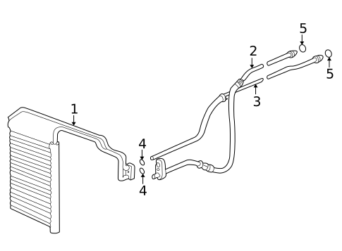 Oil Cooler for 1995 BMW 750iL #0