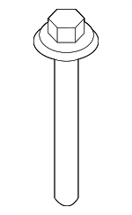 33176760336 - Suspension: Insulator Bolt for BMW Image