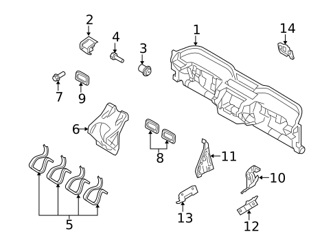 Instrument Panel for 2004 Volvo S40 #0