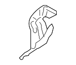 30722423 - Body: Upper Reinforced Upper Bracket for Volvo: C30, S40, V50 Image