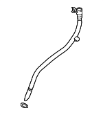 6J115610L - Engine: Tube for Audi: A3, A3 Quattro, A4, A4 Quattro, A5, A5 Quattro, A6, A6 Quattro, allroad, Q3, Q3 Quattro, Q5, TT, TT Quattro Image