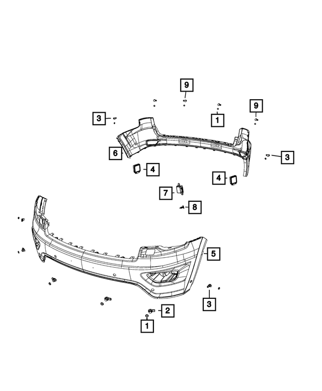 « 68426445AB – Electrical : Assistance Stationnement Module pour Mopar Image »