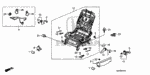 81302SZAA01 - Interior/Bumper: SCREW, TAPPING (5X10) (PAN HEAD) for Honda Image