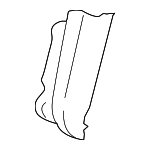 5GM885776 - Body: Seat Back Pad for Volkswagen: Golf Alltrack, Golf SportWagen Image