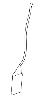 5G0885915B - Body: Lock Cable for Volkswagen: Golf Alltrack, Golf SportWagen Image